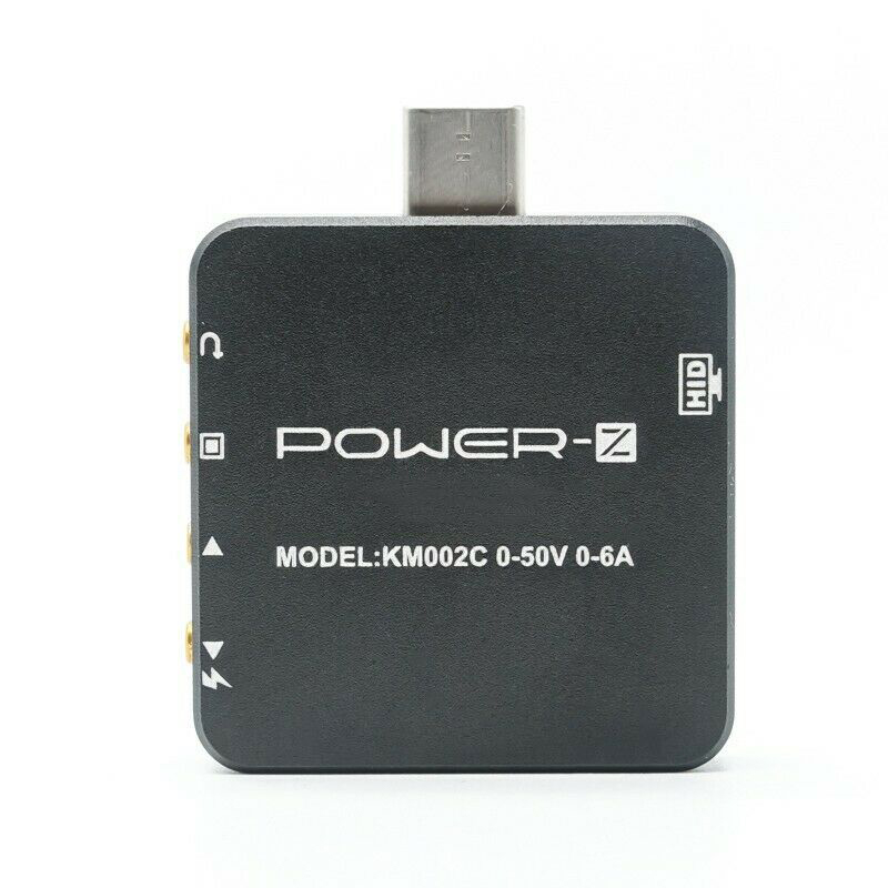 Power-Z KM002C Portable USB-C Tester PD3.1 QC5.0 Digital Voltmeter &  Ammeter Power Bank Tester