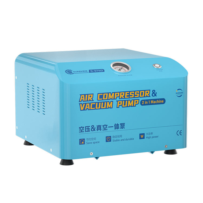 SUNSHINE S-978D Air Compressor & Vacuum Pump Integrated Machine 